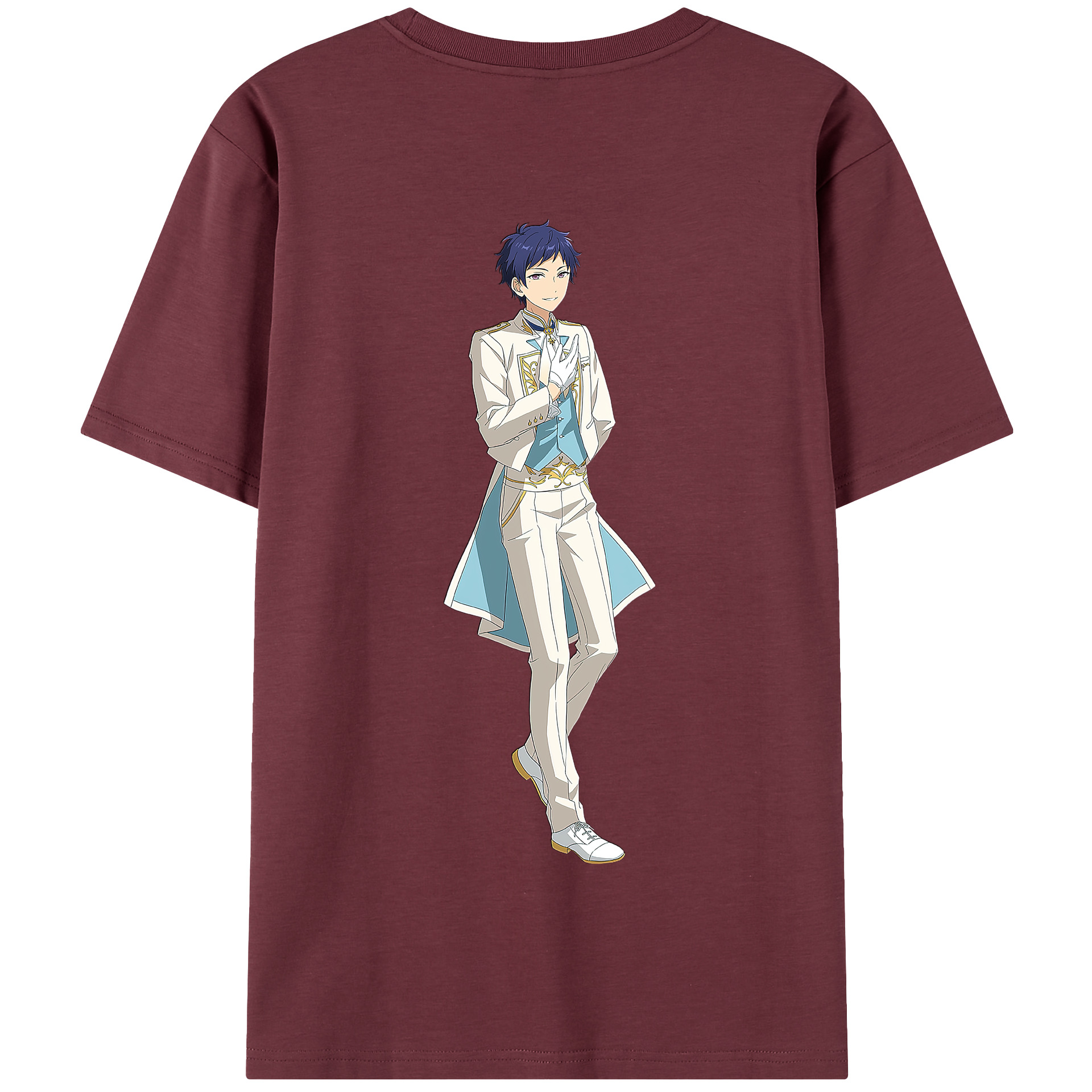 （画像用） あんさんぶるスターズ! Ensemble Stars 綿100％半袖Tシャツ（背面プリント）